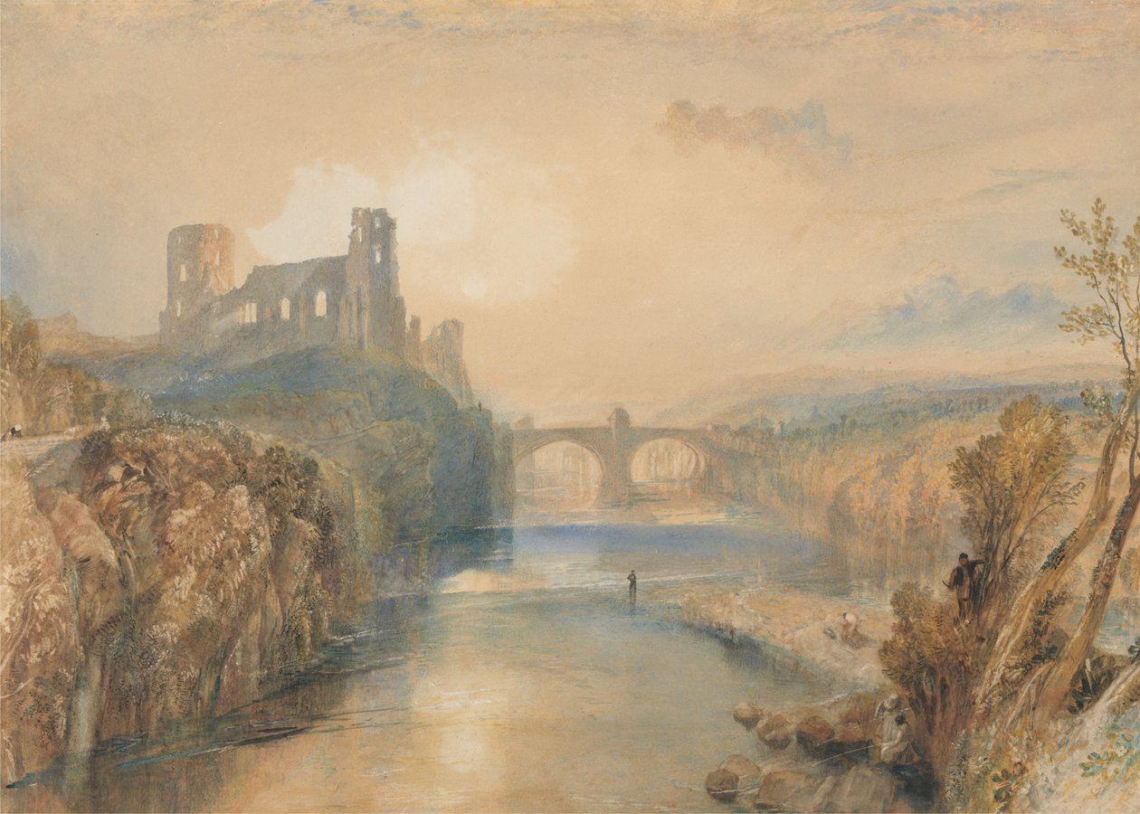 Barnard Castle, Durham av Joseph Mallord William Turner