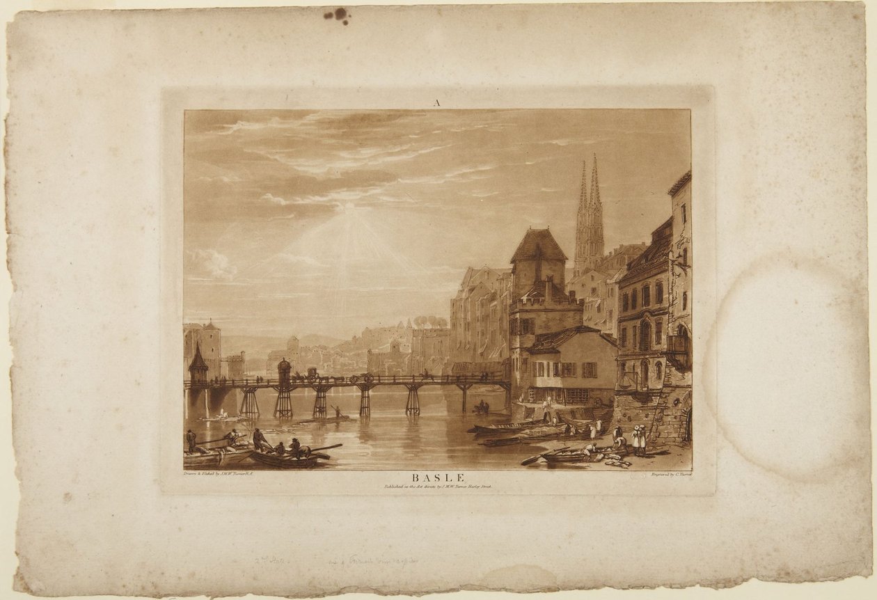 Basel av Joseph Mallord William Turner