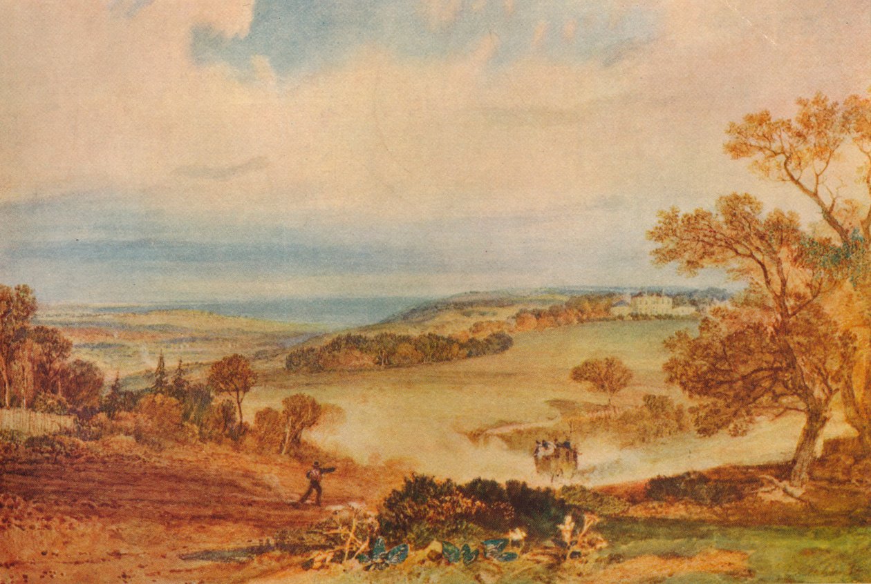 Beauport, nära Bexhill, 1810 av Joseph Mallord William Turner