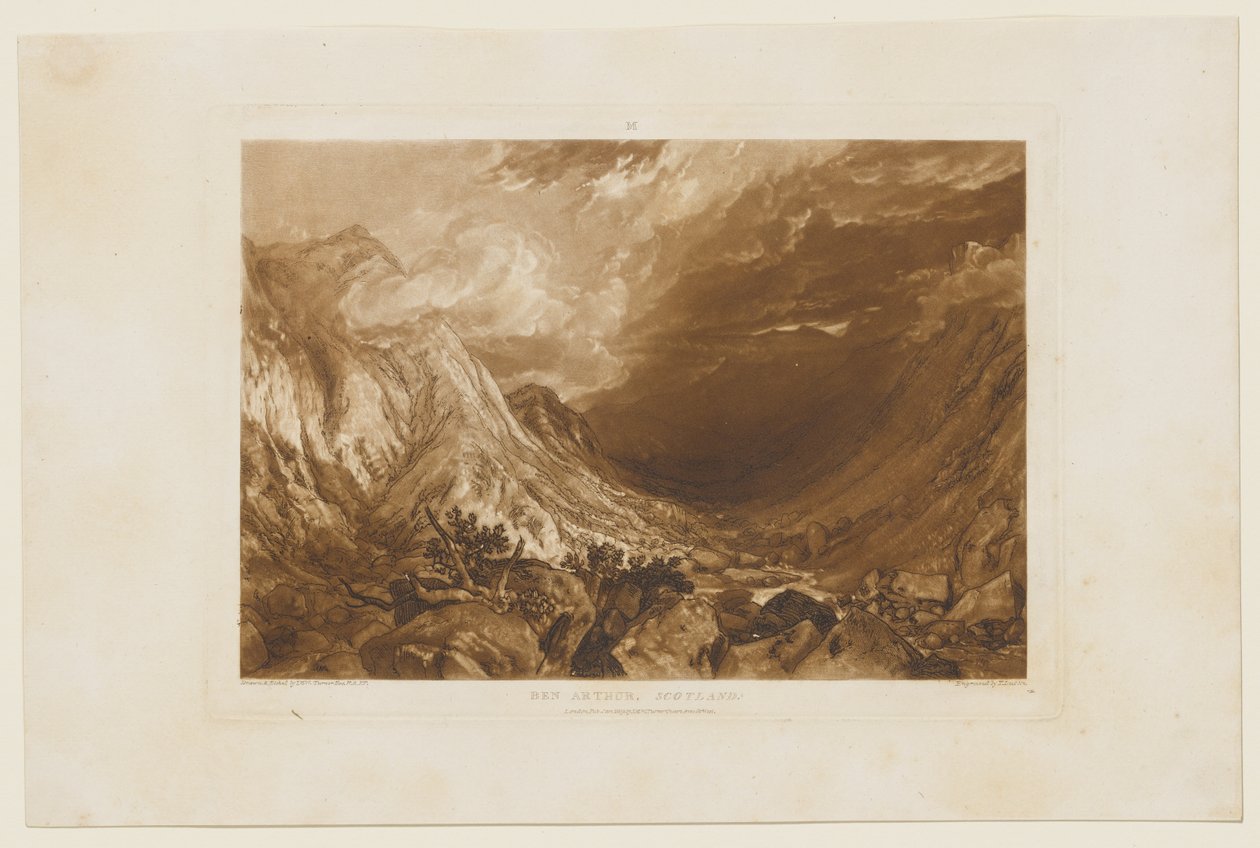 Ben Arthur av Joseph Mallord William Turner