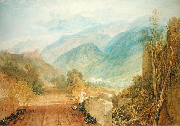 Bonneville, ca 1803 (akvarell på papper) av Joseph Mallord William Turner
