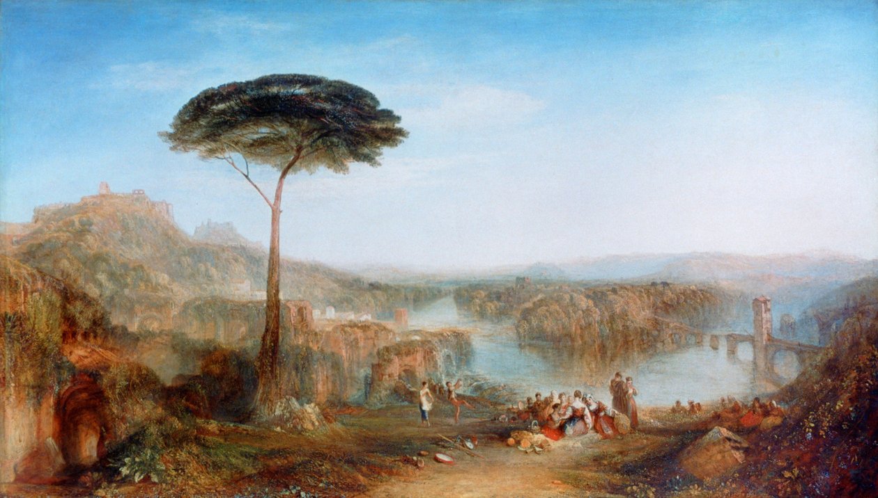 Childe Harolds pilgrimsfärd, Italien, 1832 av Joseph Mallord William Turner