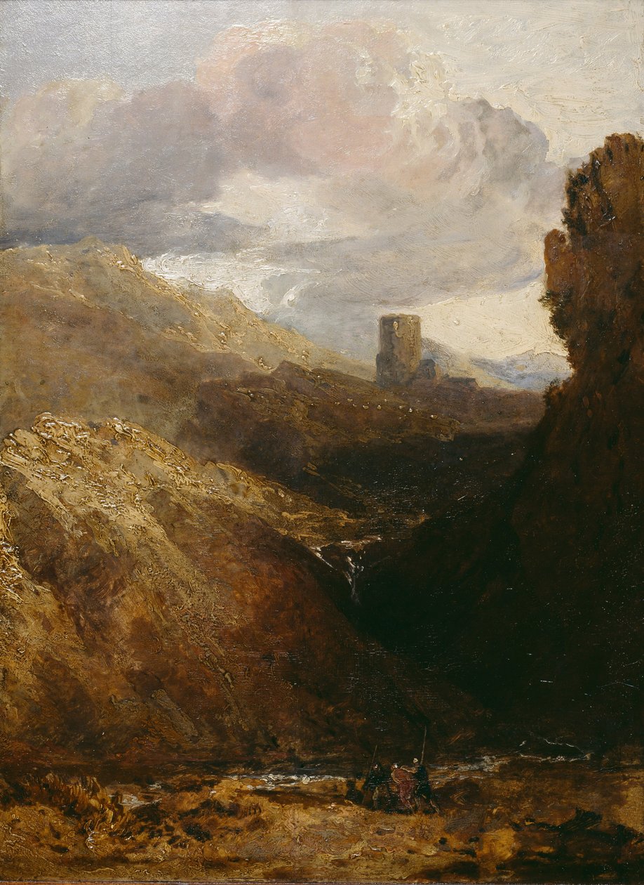 Dolbadarn Castle av Joseph Mallord William Turner