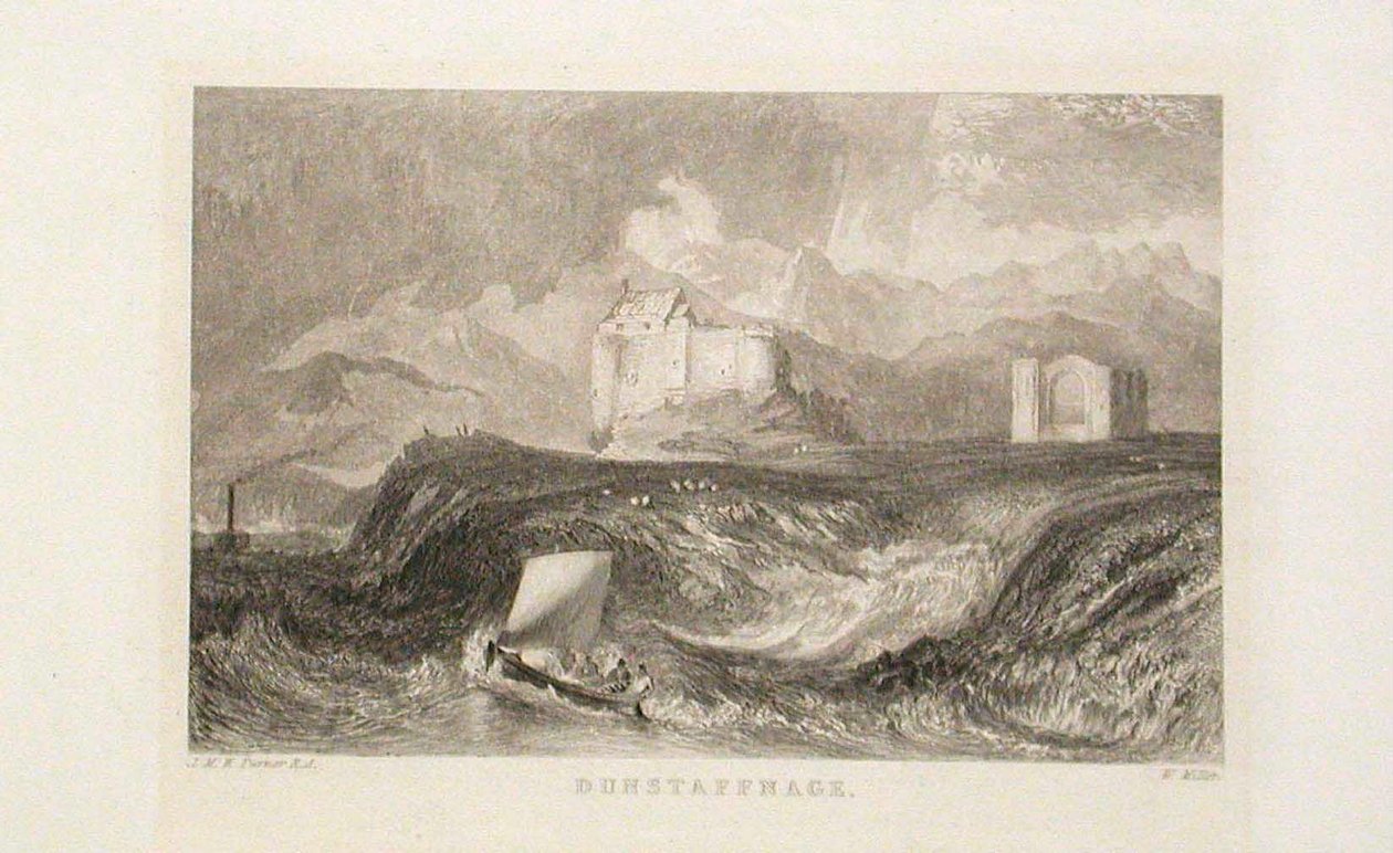 Dunstaffnage av Joseph Mallord William Turner