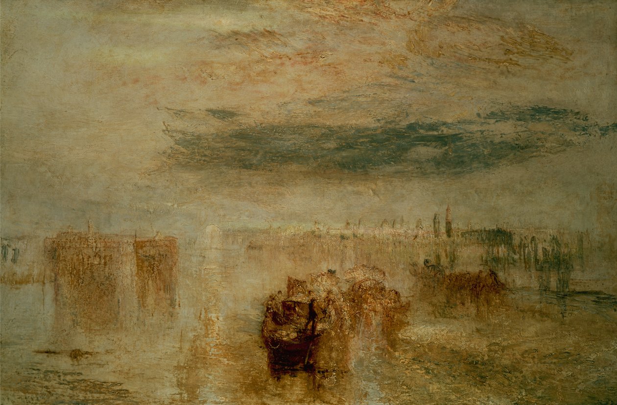 Kväll, gå på balen av Joseph Mallord William Turner