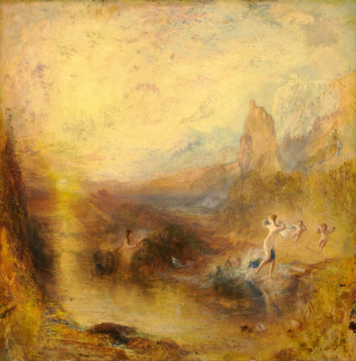 Glaucus och Scylla av Joseph Mallord William Turner