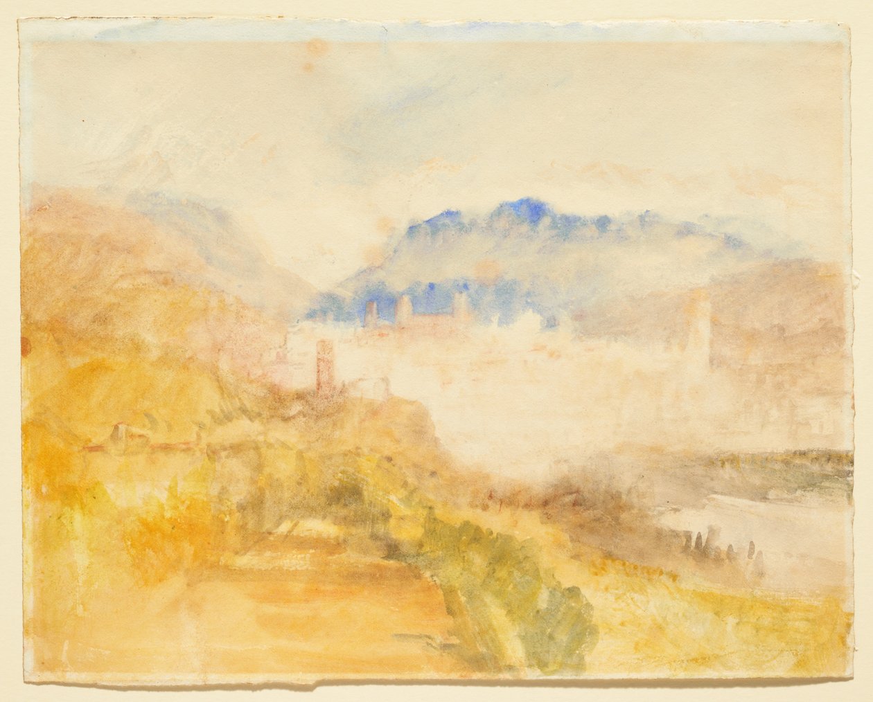 Ivrea av Joseph Mallord William Turner