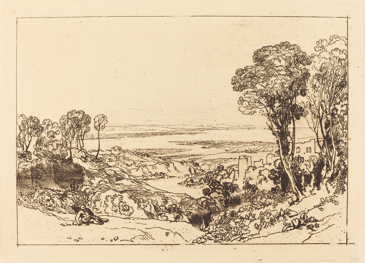 Korsningen mellan Severn och Wye av Joseph Mallord William Turner