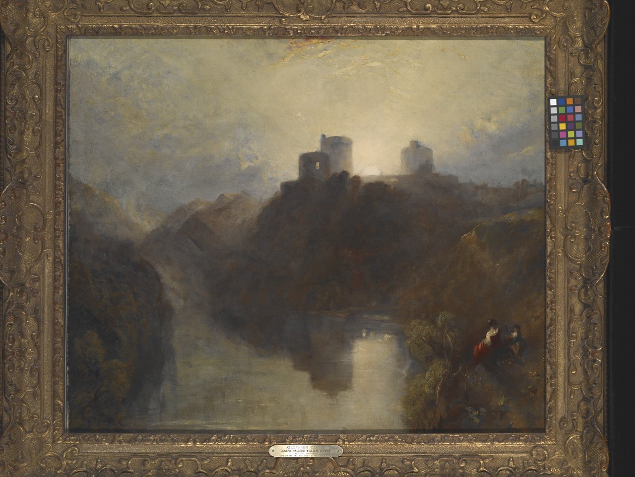 Kilgarren Castle (olja på duk) av Joseph Mallord William Turner
