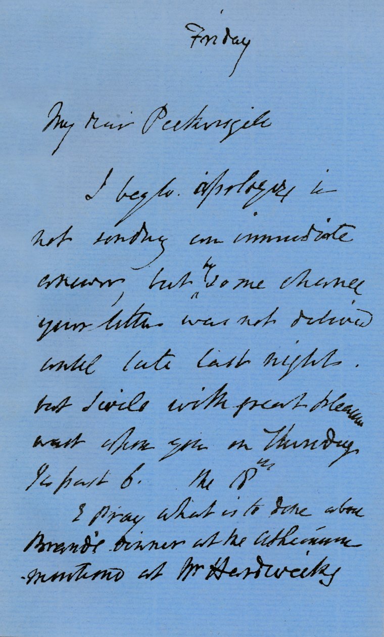 Brev från JMW Turner, c1840 1904 av Joseph Mallord William Turner