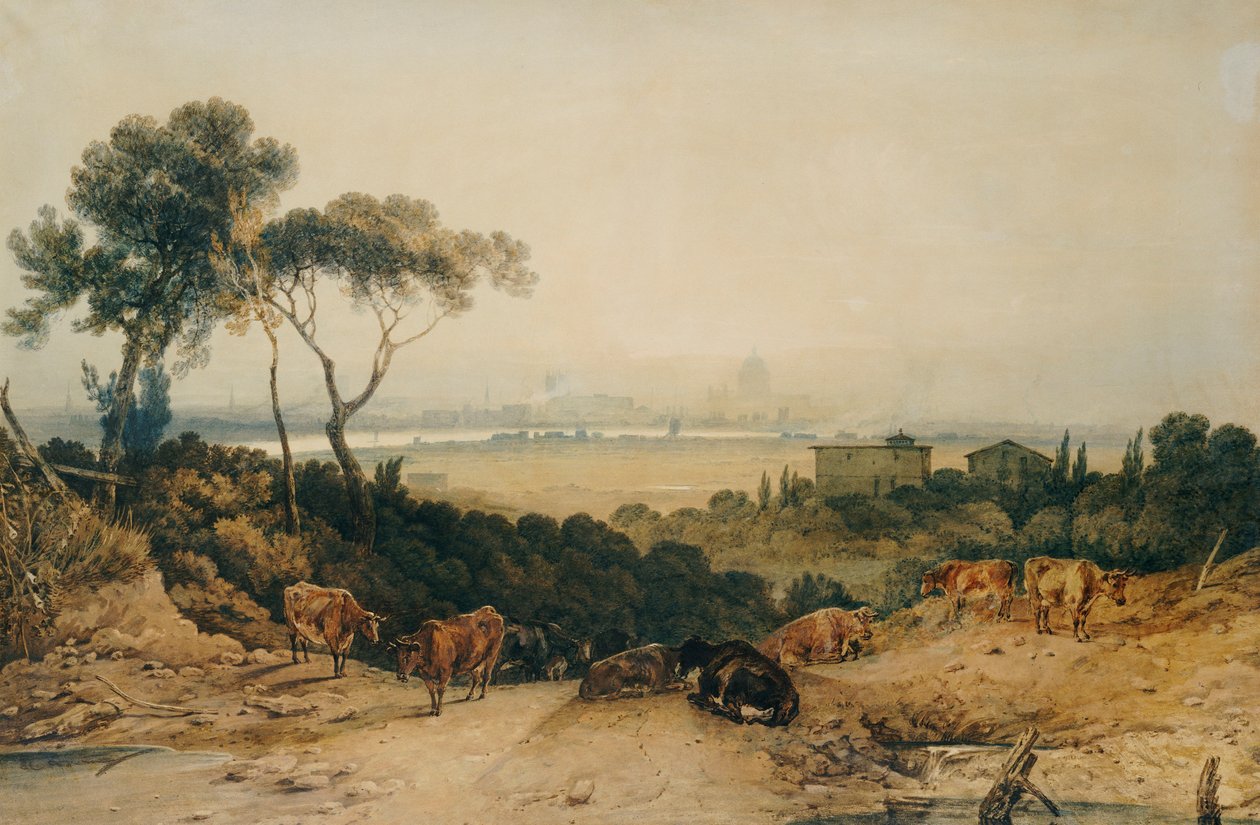 London: Höstmorgon av Joseph Mallord William Turner