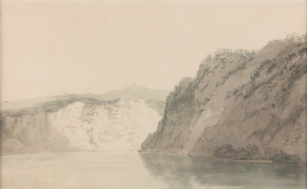 Lucerne [eller Lucerne nära Altdorf], okänt datum (akvarell på papper) av Joseph Mallord William Turner