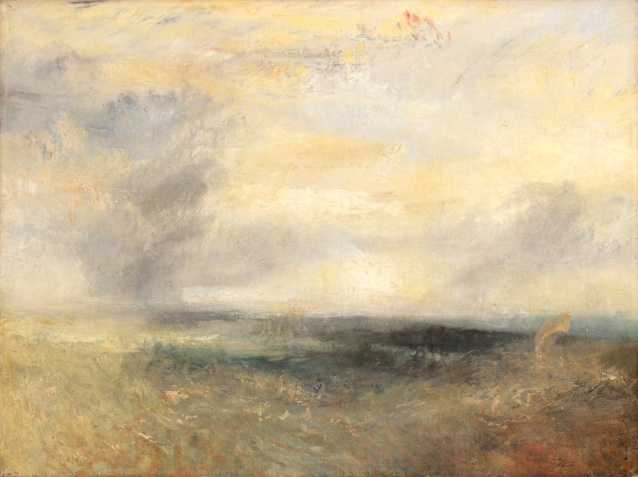 Margate, från havet, ca 1835 av Joseph Mallord William Turner