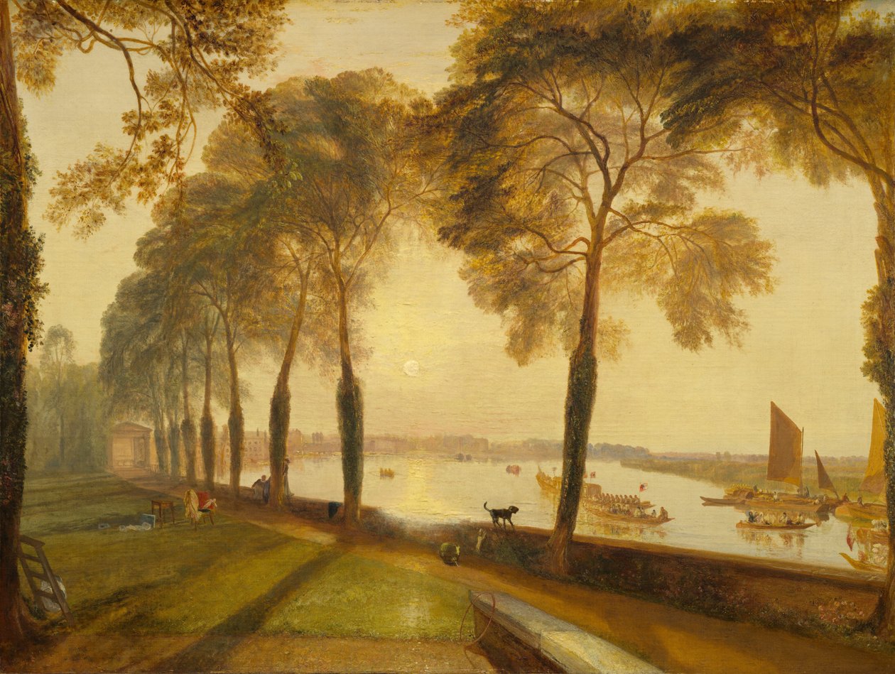 Mortlake terrass av Joseph Mallord William Turner