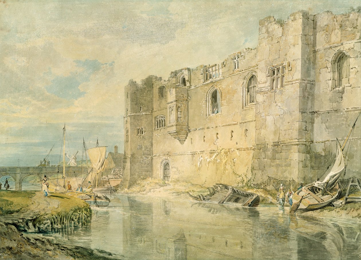 Newark-upon-Trent, ca 1796 (akvarell över grafit på papper) av Joseph Mallord William Turner