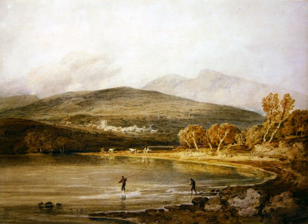 North Wales (akvarell på papper) av Joseph Mallord William Turner