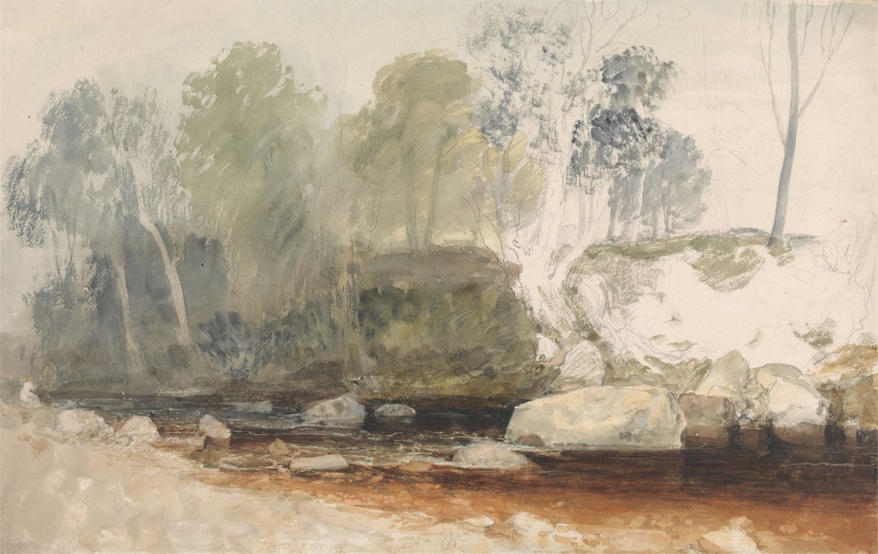 Vid Washburn (studie) av Joseph Mallord William Turner