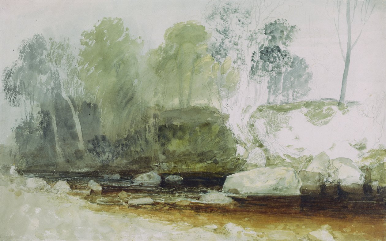 On the Washburn: A Study, c.1815 (akvarell och grafit på papper) av Joseph Mallord William Turner