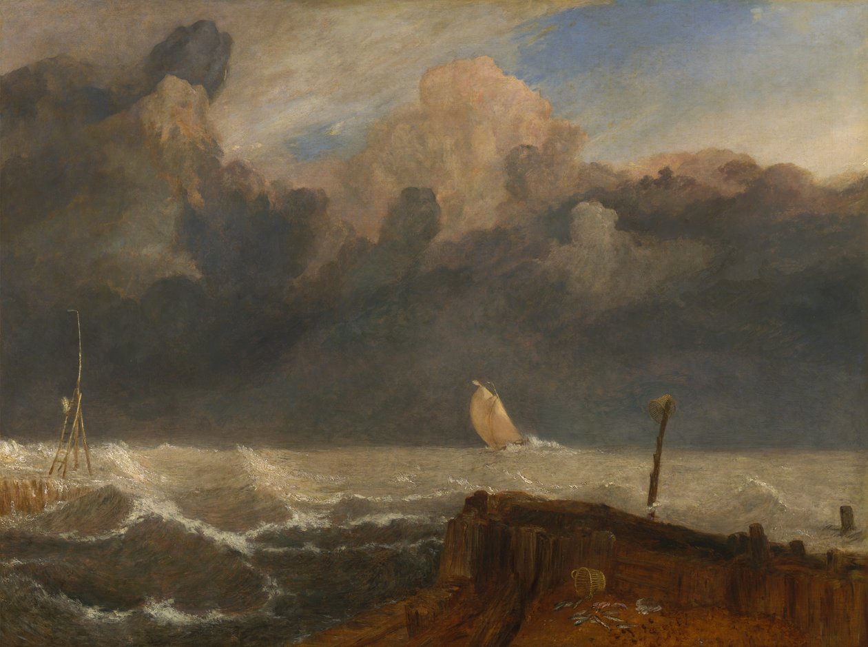 Port Ruysdael [1827, Royal Academy of Arts, London, utställningskatalog] av Joseph Mallord William Turner