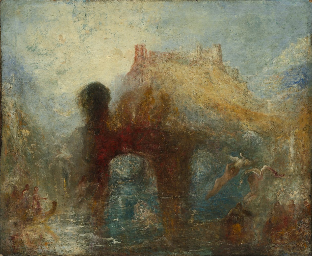 Drottning Mabs grotta, efter 1846 (olja på tyg) av Joseph Mallord William Turner