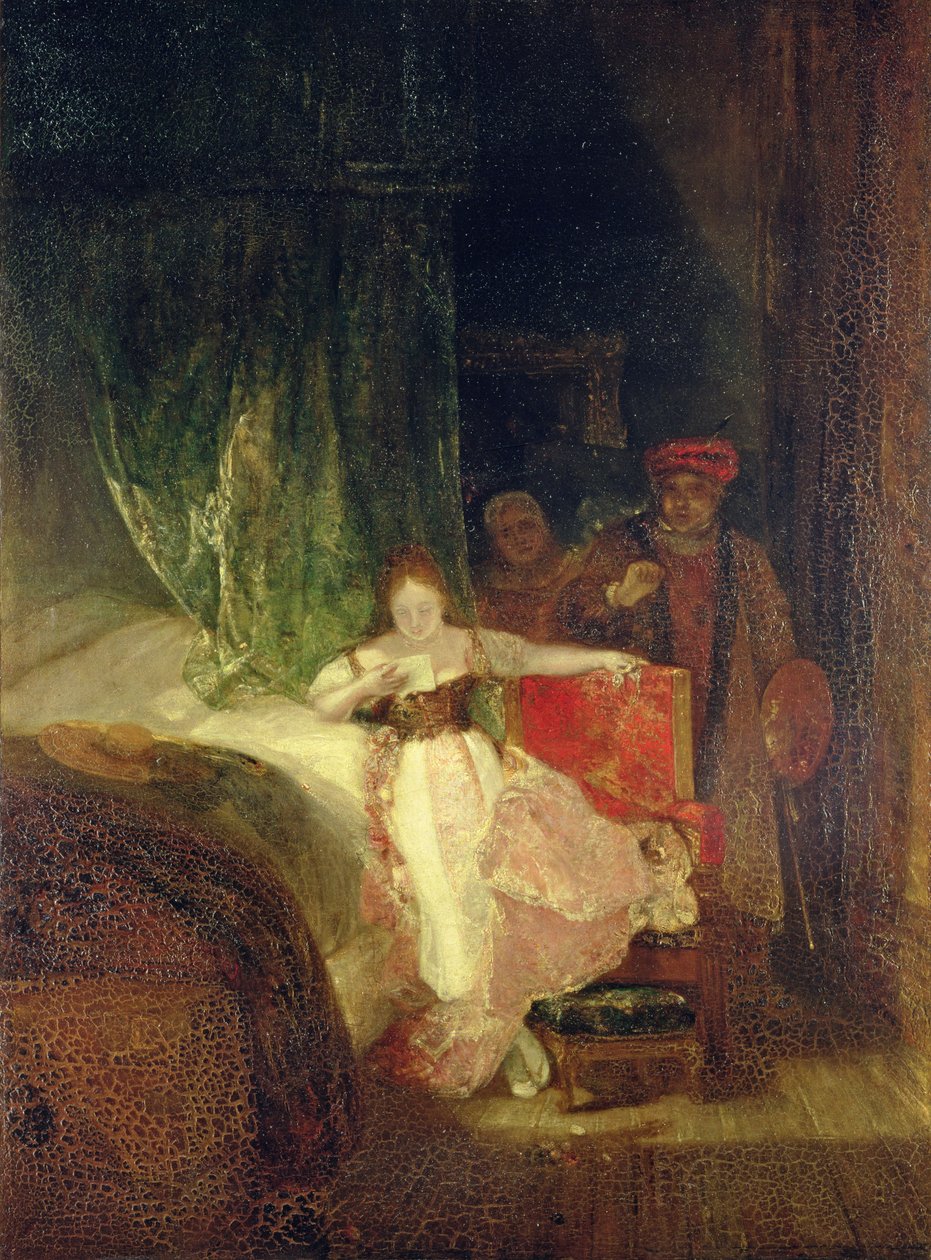 Rembrandts dotter, 1827 av Joseph Mallord William Turner
