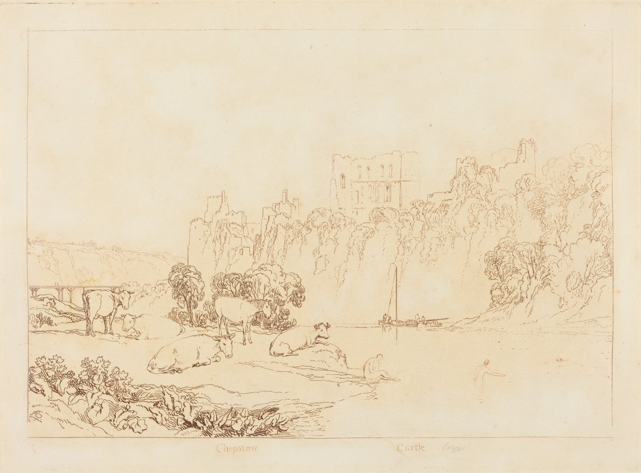 Floden Wye av Joseph Mallord William Turner