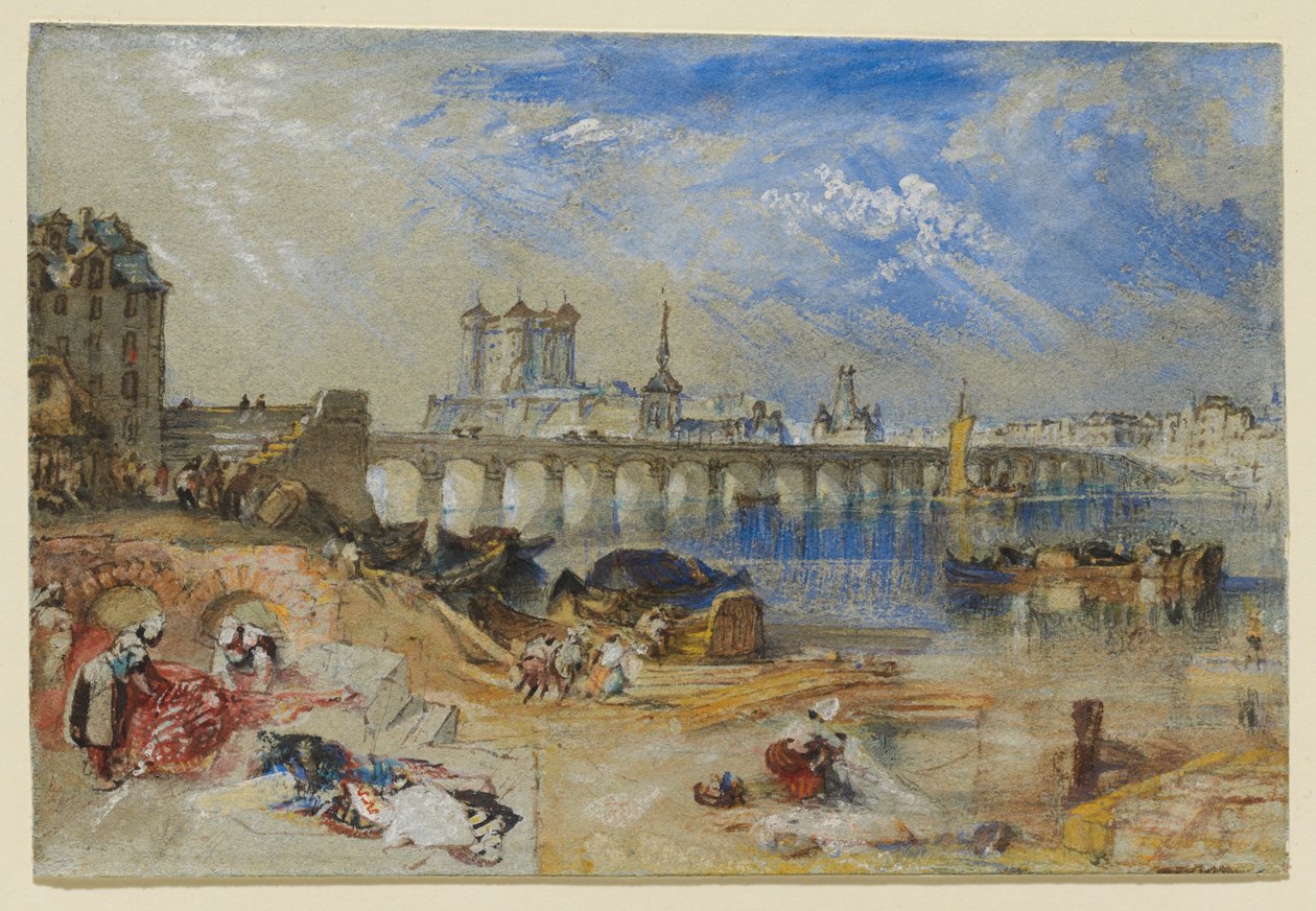 Saumur från Île d