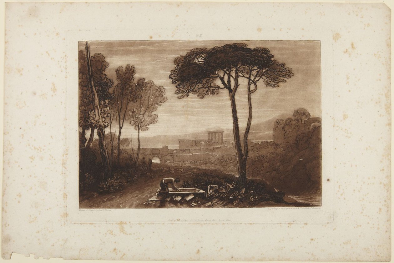 Scener på landsbygden av Joseph Mallord William Turner