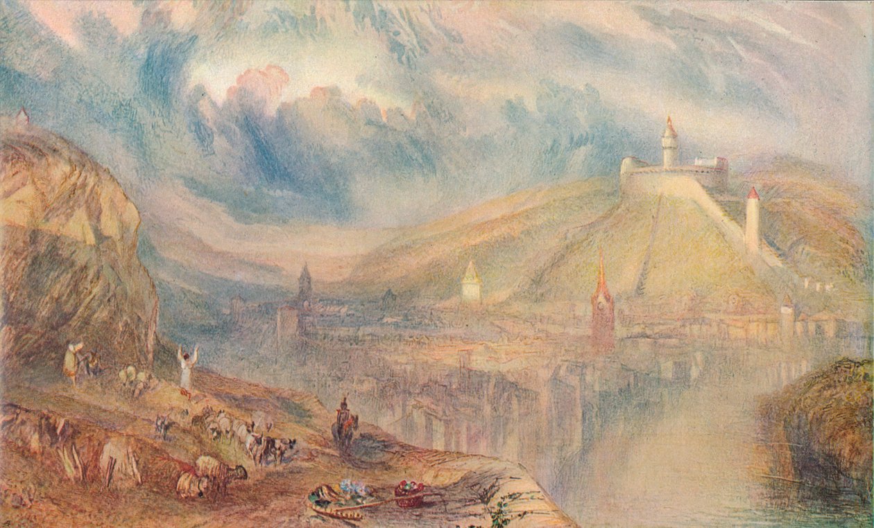 Schaaffhausen: The Town, 1909 av Joseph Mallord William Turner