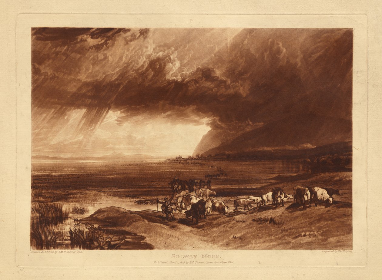 Solway Moss av Joseph Mallord William Turner