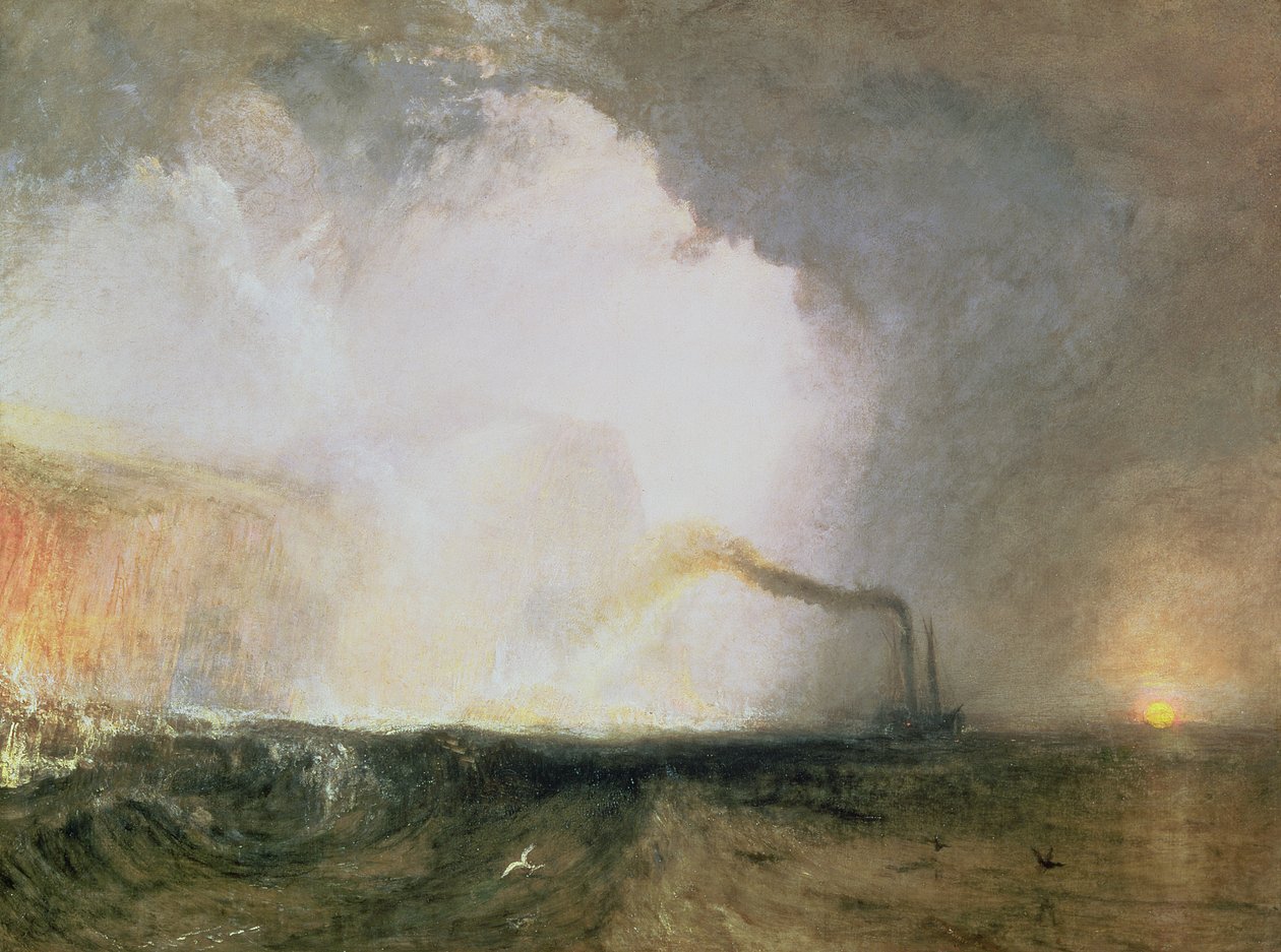 Staffa, Fingals grotta av Joseph Mallord William Turner