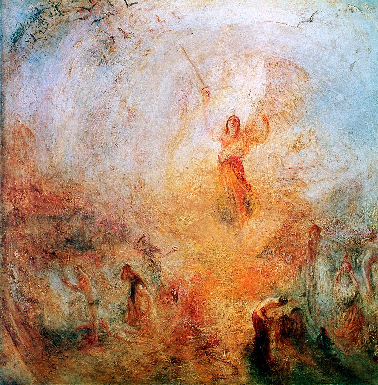 Ängeln som står i solen, 1846 av Joseph Mallord William Turner