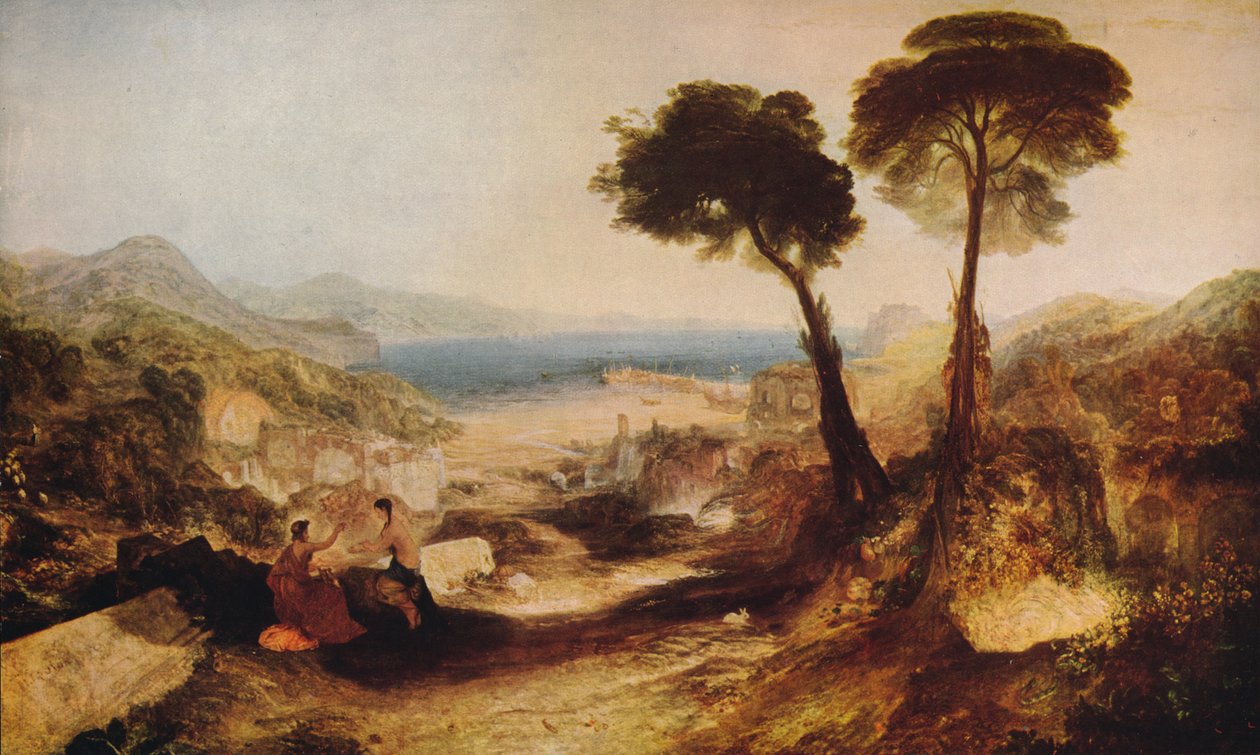 Bay of Baiae, med Apollon och Sibylla, c1823, c1915 av Joseph Mallord William Turner