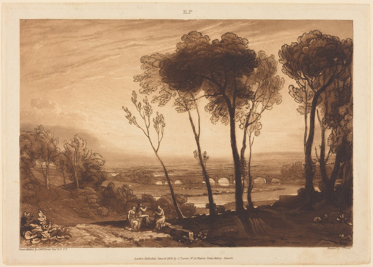 Bron i mellanplanet av Joseph Mallord William Turner