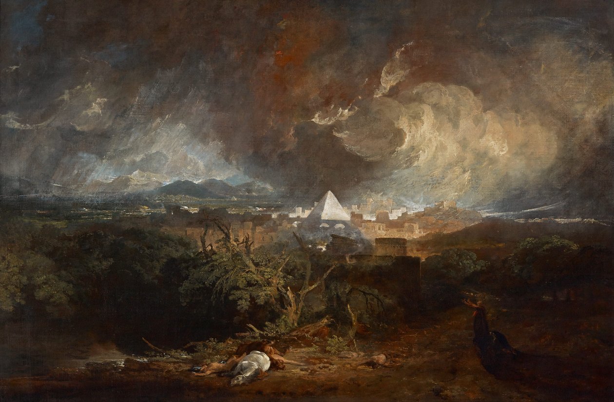 Den femte plågan i Egypten av Joseph Mallord William Turner