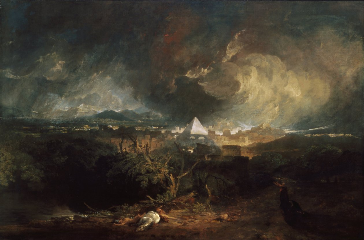 Egyptens femte plåga, 1800 av Joseph Mallord William Turner