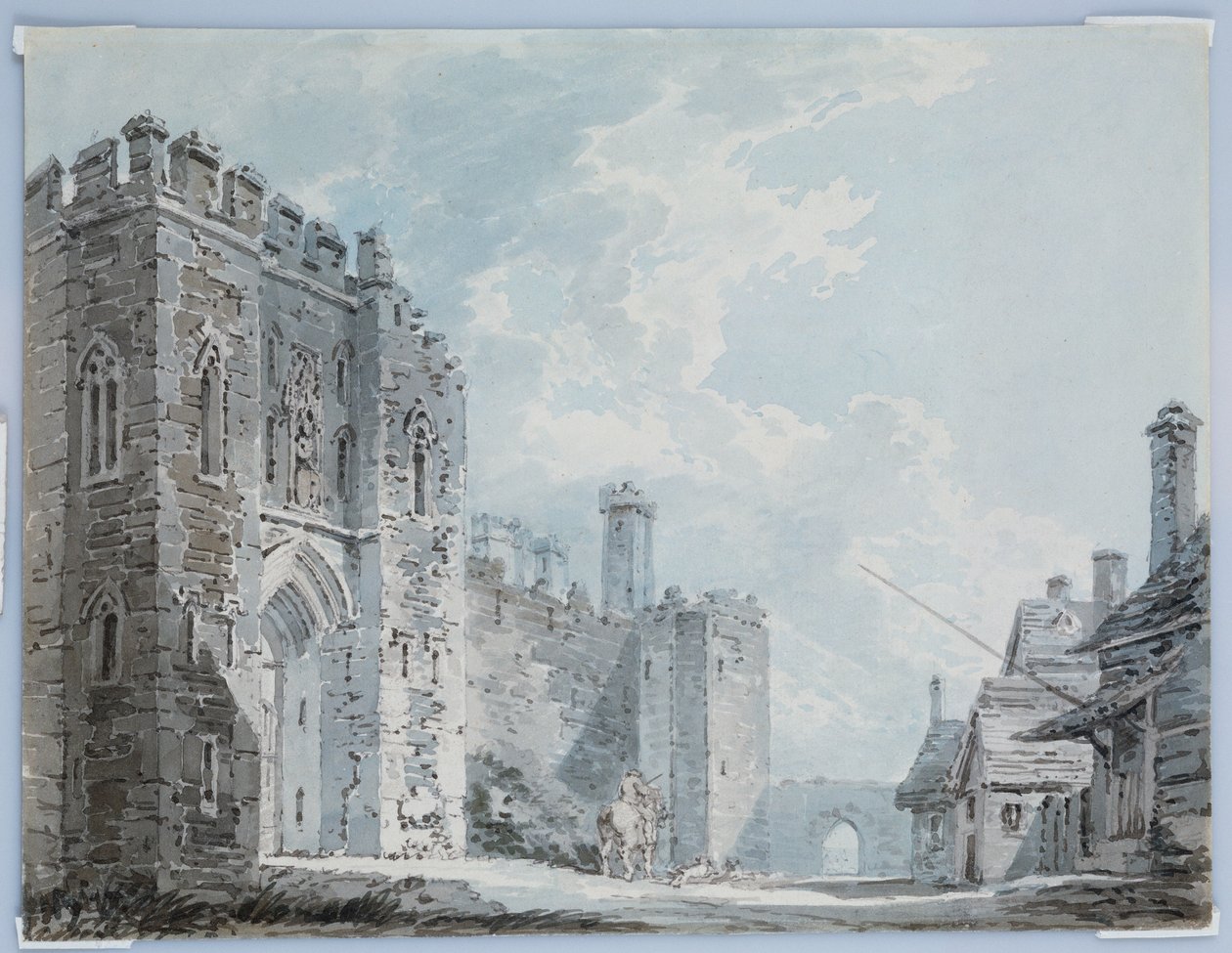 The Gateway, Rochester, ca 1793-94 av Joseph Mallord William Turner