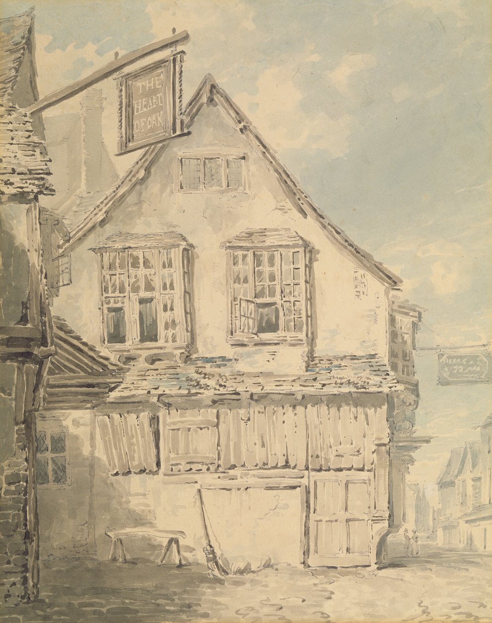 The Heart of the Oak Inn, c.1794 (akvarell på papper) av Joseph Mallord William Turner