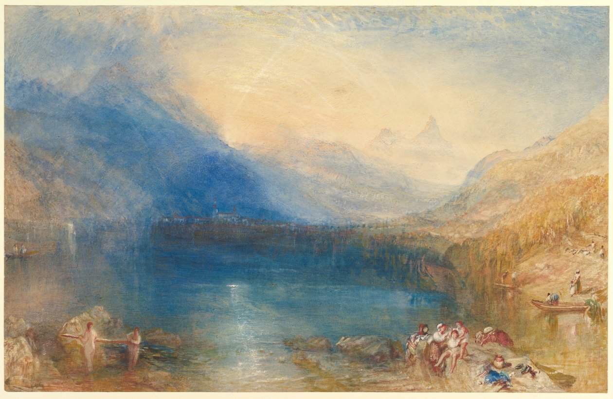 Zugsjön av Joseph Mallord William Turner