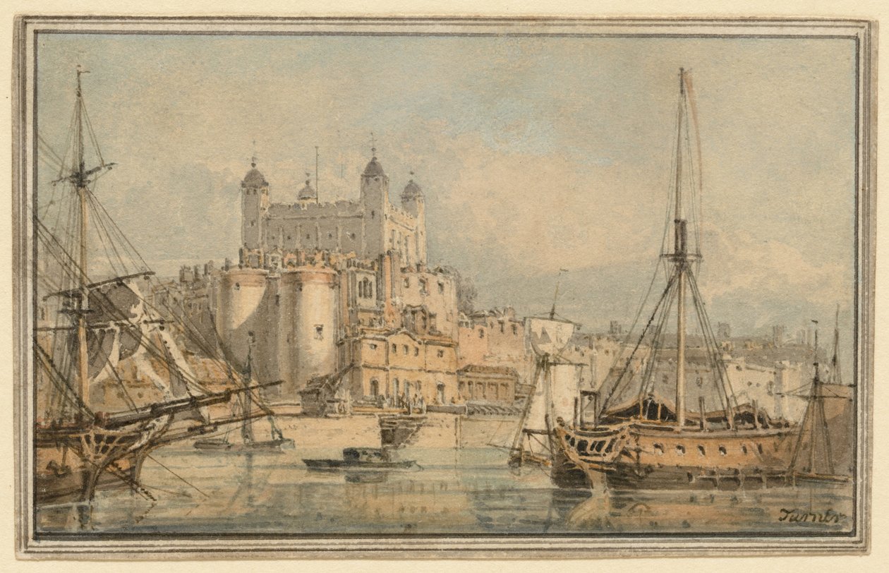 Towern i London av Joseph Mallord William Turner