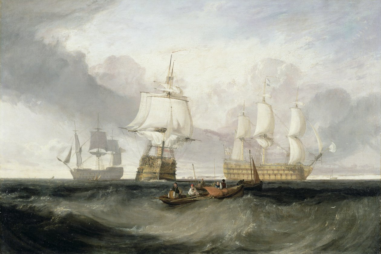 "Segern" återvänder från Trafalgar av Joseph Mallord William Turner