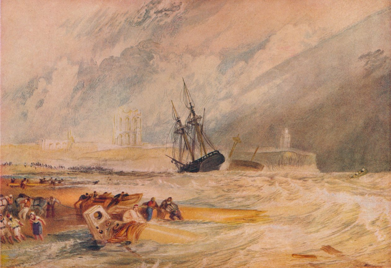 Tynemouth, tidigt 1800-tal, 1930. av Joseph Mallord William Turner