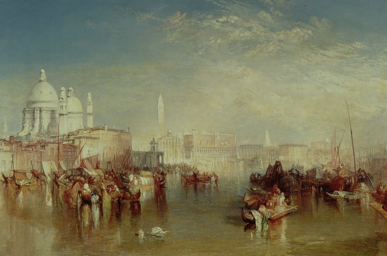 Venedig, 1840 av Joseph Mallord William Turner