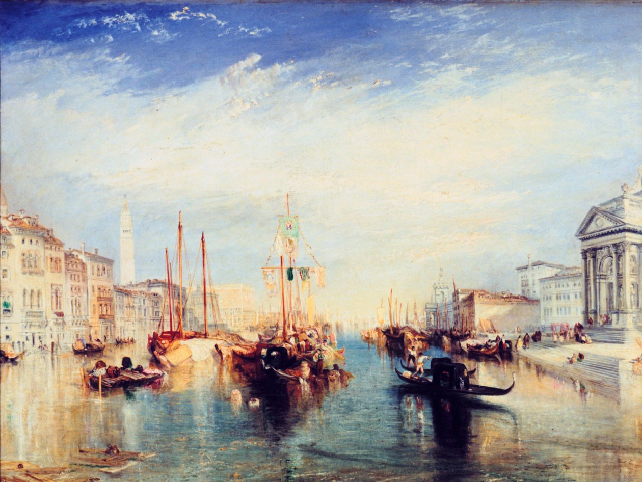 Venedig, från verandan till Madonna della Salute, c1835 av Joseph Mallord William Turner