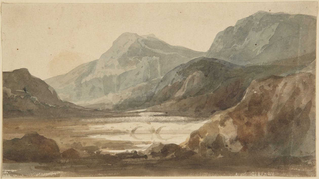 Utsikt i Wales av Joseph Mallord William Turner
