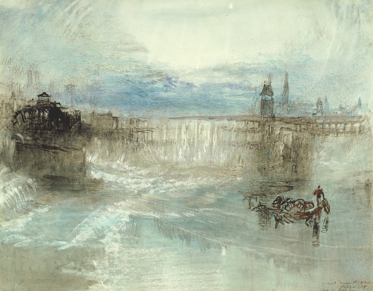Utsikt över Luzern av Joseph Mallord William Turner