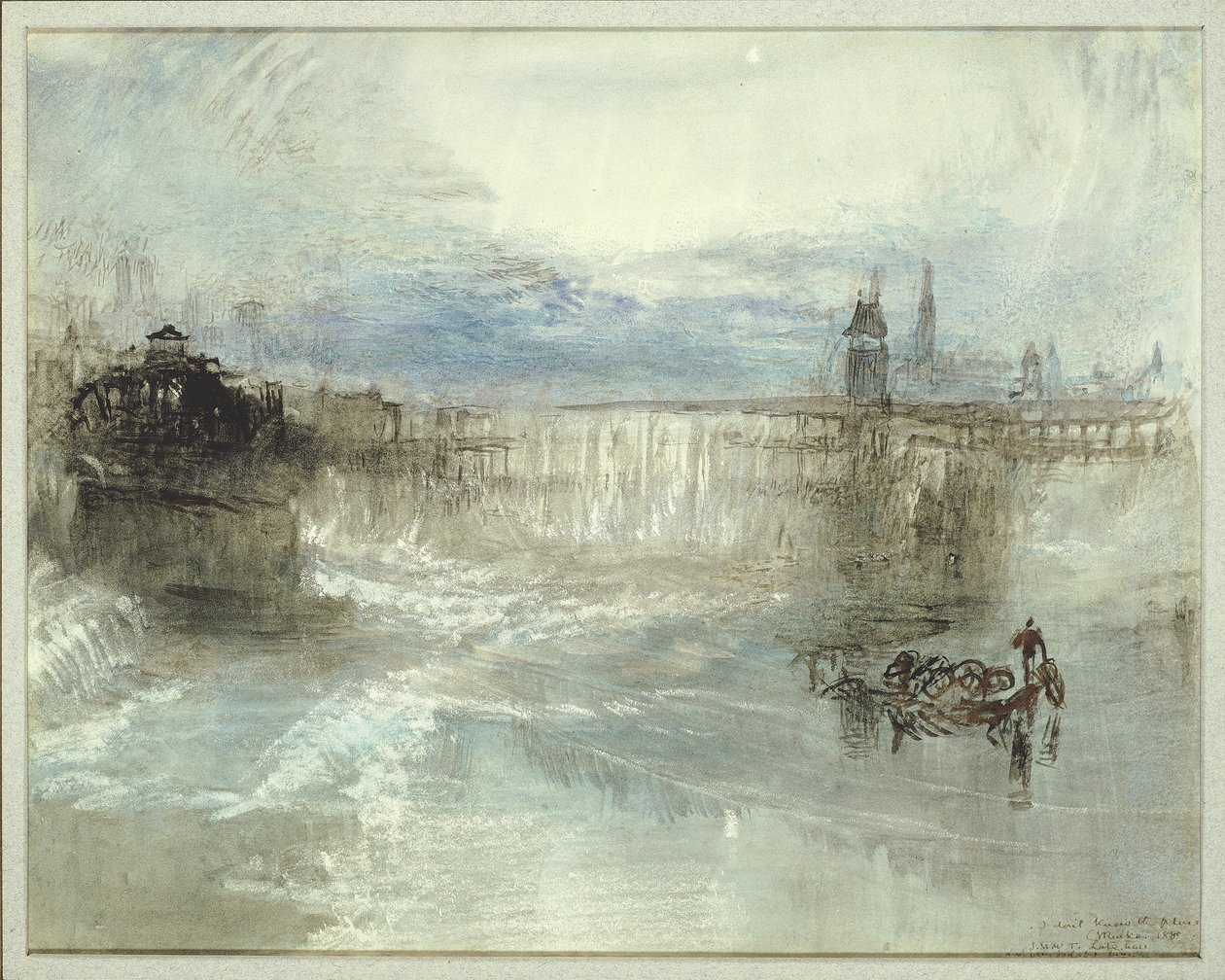 Utsikt över Luzern, 1840-41 av Joseph Mallord William Turner