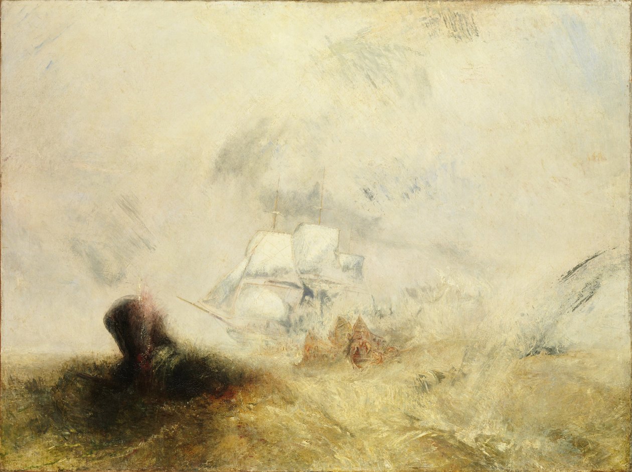 Valfångare, ca 1845 av Joseph Mallord William Turner