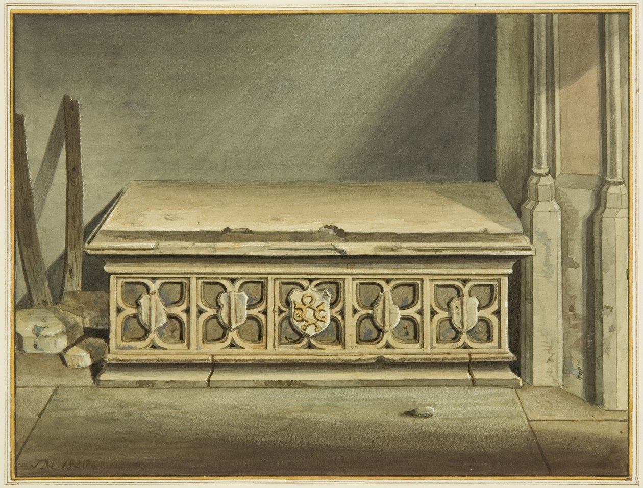 Monument av John Carr i St Mark