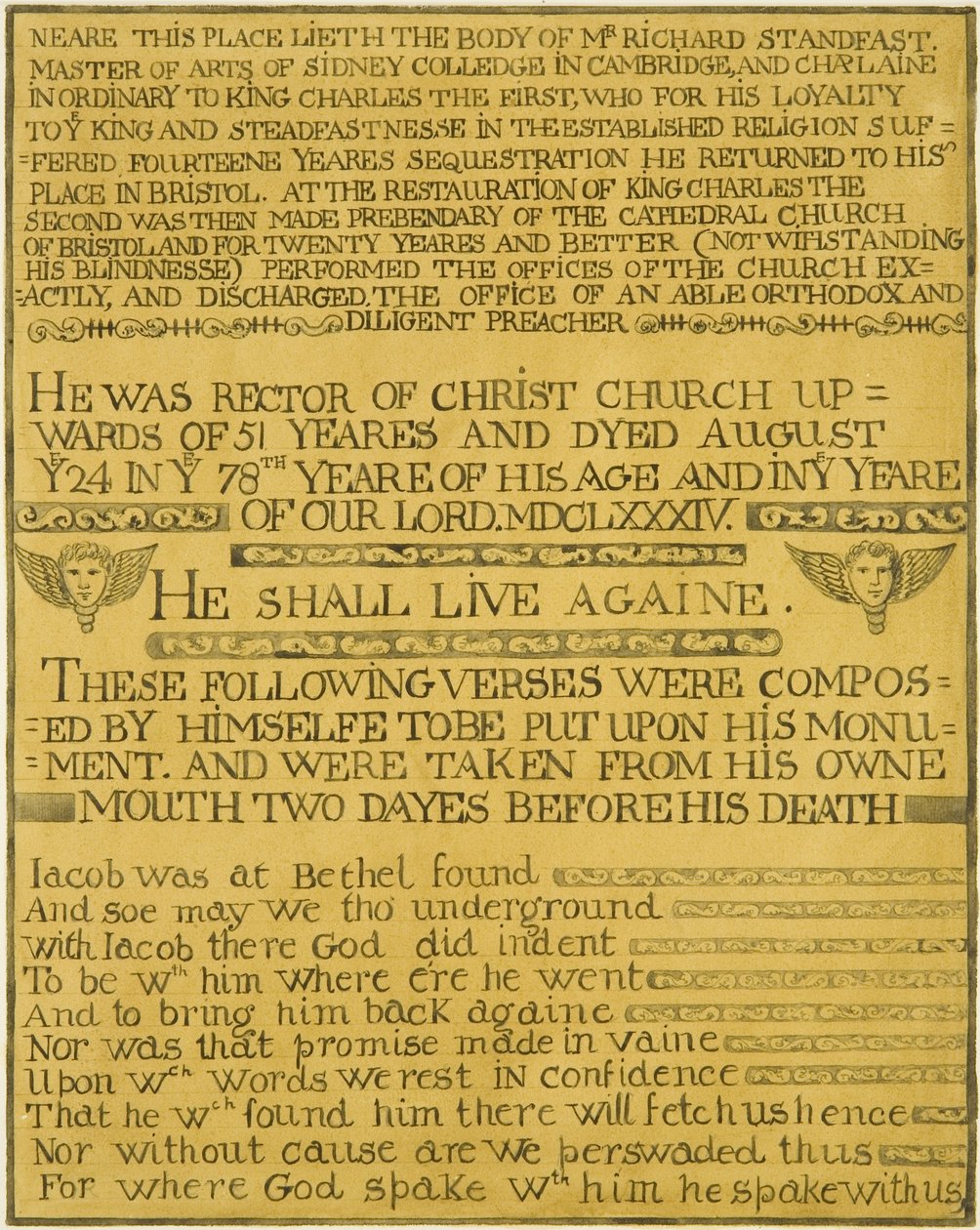 Rev Richard Standfast